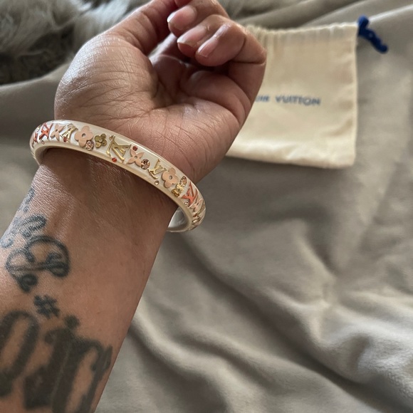 🚨SOLD🚨Authentic Louis Vuitton Inclusion Bangle Bracelet - Picture 4 of 8